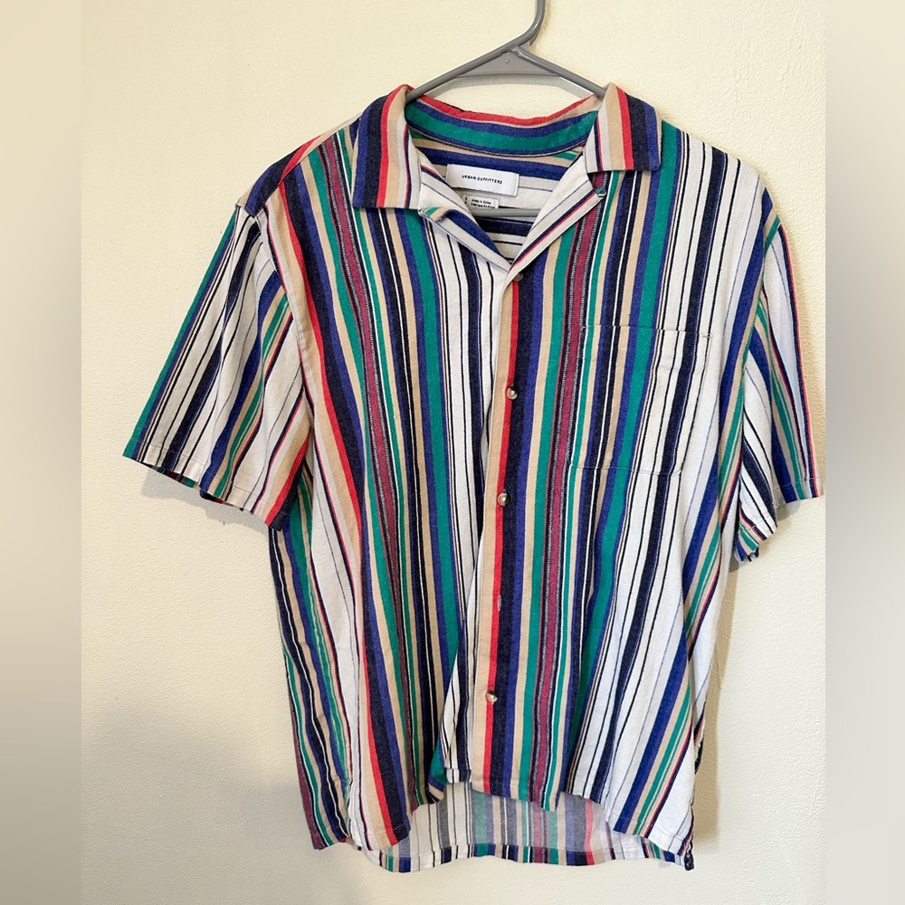 Urban Outfitters Oversized Size small colored button up